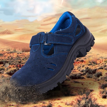Safety Work Shoes – Breathable Cow Suede 5